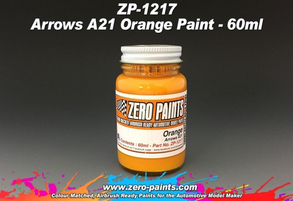 Arrows A21 Orange Paint 60ml ZP-1217